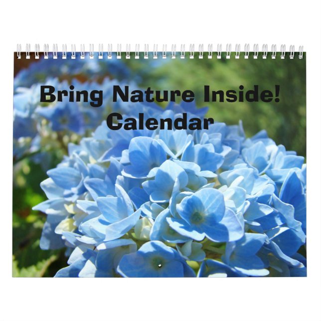 Traga a Natureza para Dentro! Calendários Presente (Capa)