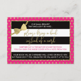 Traga um cartão de livro, Oh Baby, Brilho/Folha Fa