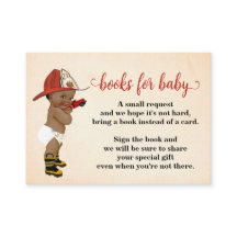 Traga um Livro Um Cartão de Chá de fraldas de Bomb