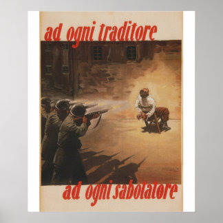 traidor de cada Poster de Propaganda