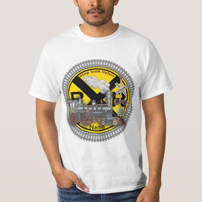 Train Crossing  t-shirt (Frente)