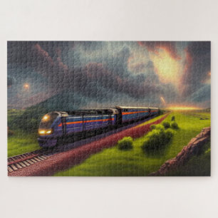 Train Jigsera Quebra-cabeça