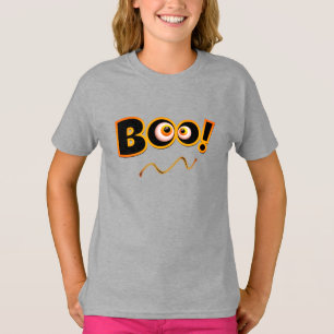 Traje de Boo para Feliz Halloween para T-Shirt