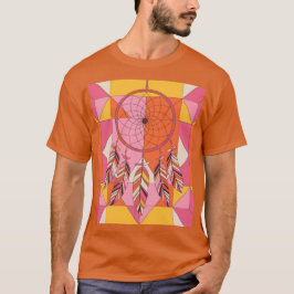 Trajes Geométricos Laranja - Camiseta de Sonho