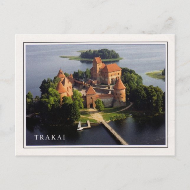 Trakai - Cartão postal (Frente)