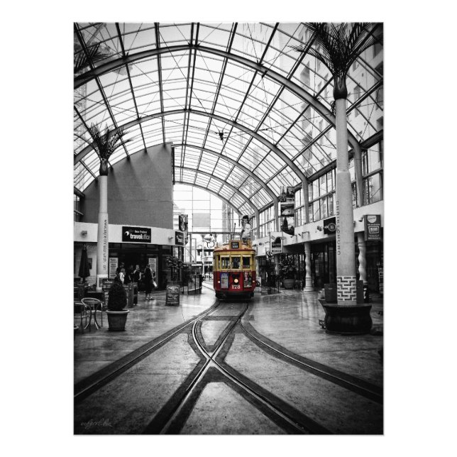 Tram na Foto NZ de ChristChurch (Frente)