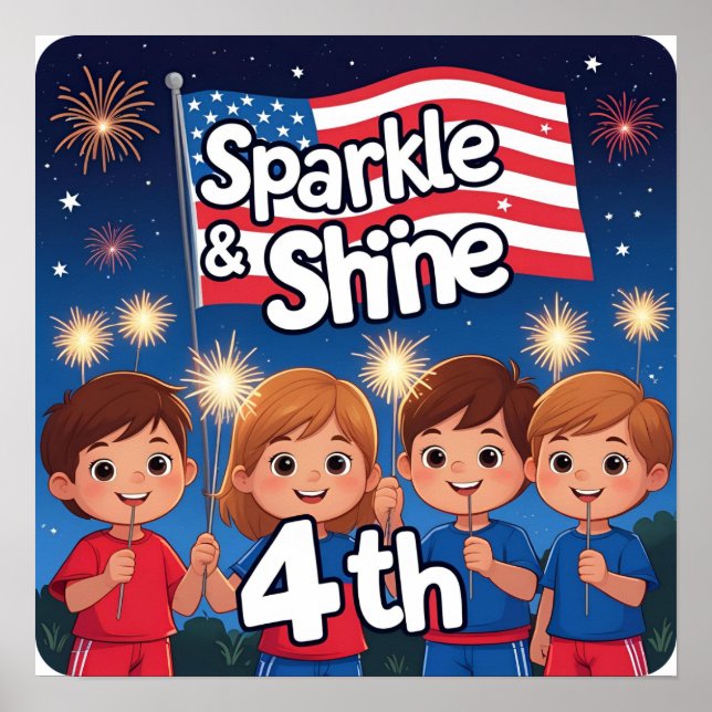 Transferência de Poster de Celebração do Sparkle e (Frente)
