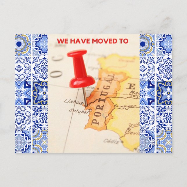 Transferimos-nos para Portugal com cartão postal (Frente)