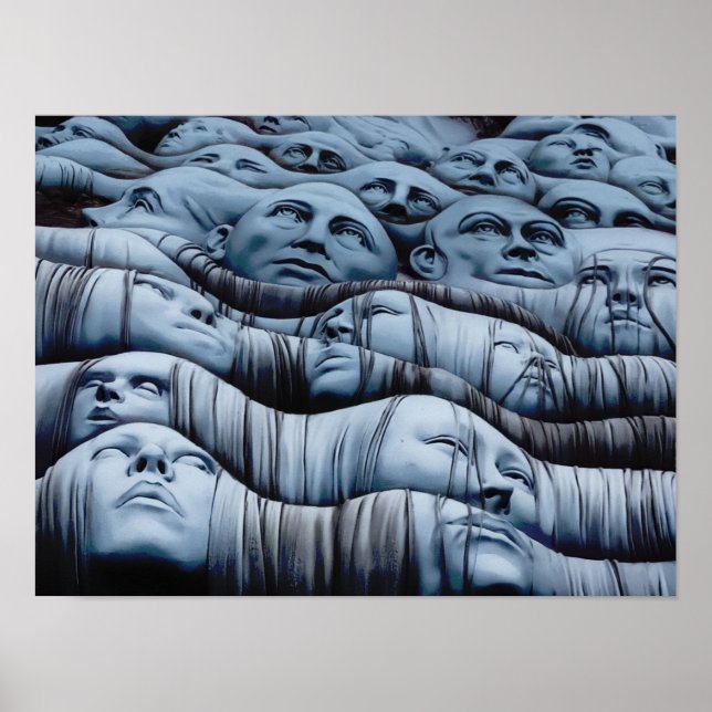 "Transformação" Arte Design Poster de parede (Frente)