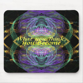 Transformado que U pensa a arte Mousepad do