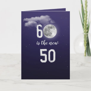 Transformando o cartão do céu noturno de 60 anos