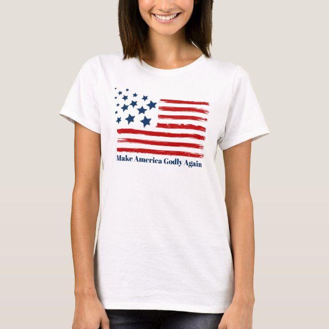 Transforme a América em T-Shirt novamente (Frente)