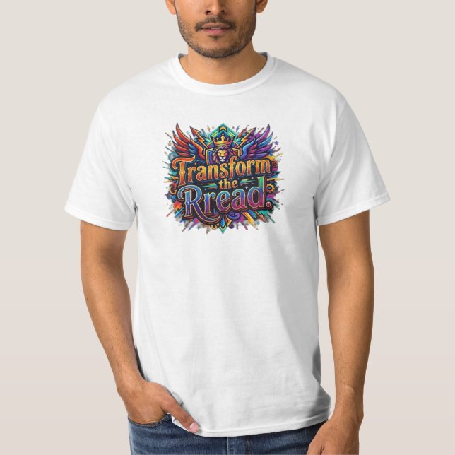 Transforme a Pista – Camiseta Bold Journey (Frente)