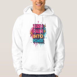 Transforme Dor em Poder – Camiseta Street Graffiti