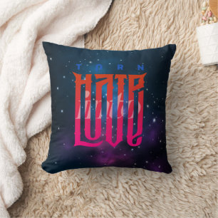 Transforme o Ódio em Amor Almofada Decorativa