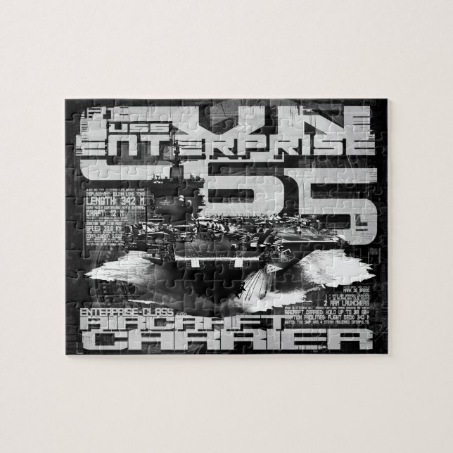 Transportadora aérea Enterprise Quebra-cabeça (Horizontal)