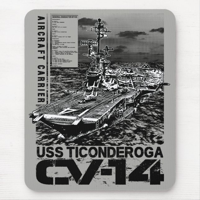 Transportadora aérea Ticonpeta Mousepad (Frente)
