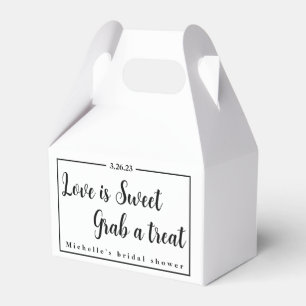 Trate a caixa do amor é doce Agarre um tratamento