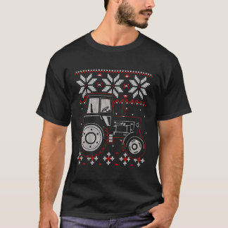 Trator Lover Farmação de Suéter de Natal Feio