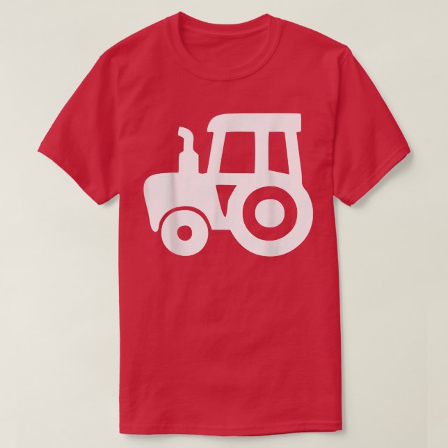 Trator T-Shirt do Agricultor (Frente do Design)