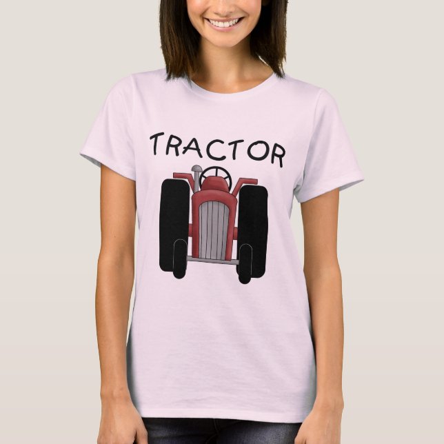 TRATOR- T-shirts e presentes vermelhos (Frente)