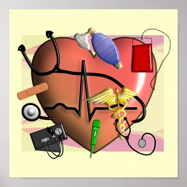 Trauma/ER Enfermeiro Poster (Frente)