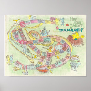 Traumaland Poster Matte 16X20