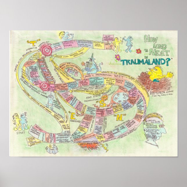 Traumaland Poster Matte 16X20 (Frente)