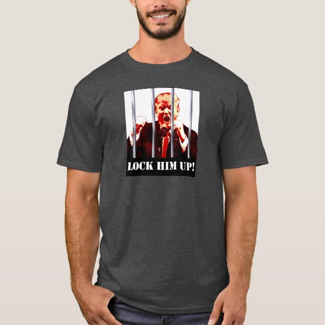 Trave-o acima - t-shirt de Trunp (Frente)