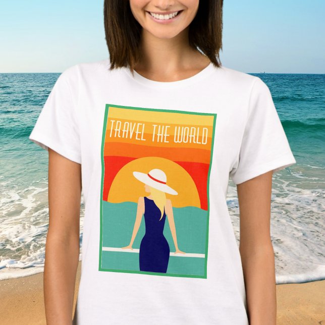 Travel the world t-shirt (Criador carregado)