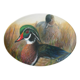 Travessa De Porcelana Drake e Susie