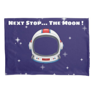 Travessa Lunar Astronauta Estojo de Travesseiro In