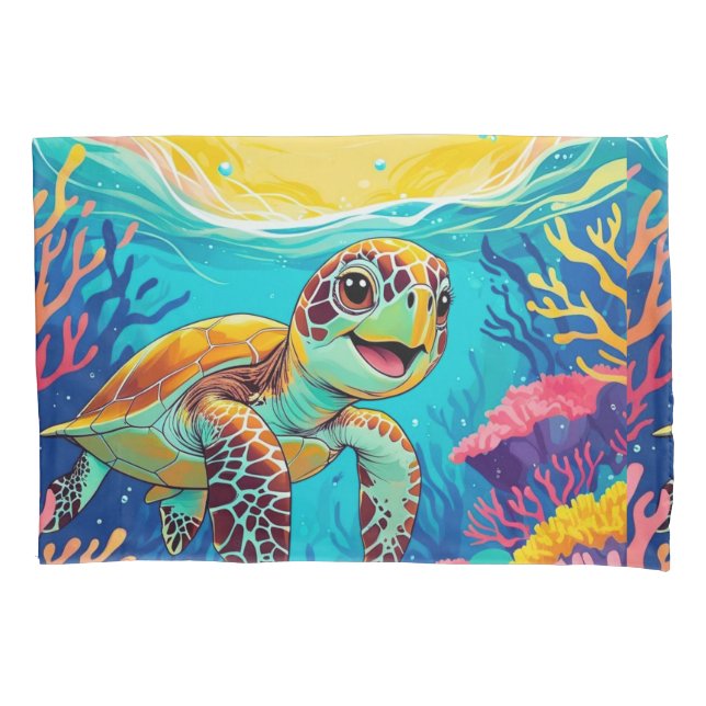Travesseira de Tartaruga Boho Australiana | Ensola (Frente)
