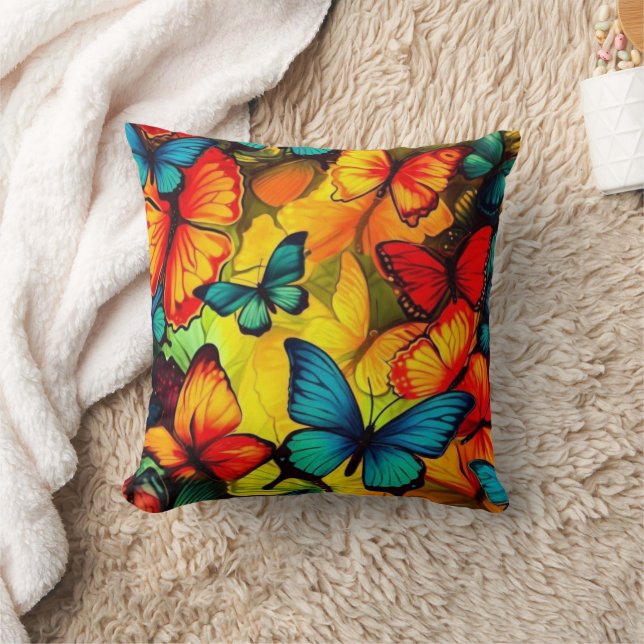 Travesseiro Borboleta – Cute Almofada Decorativa d (Cobertor)