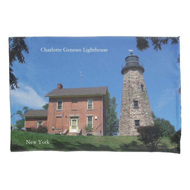 Travesseiro Charlotte Genesee Lighthouse (Frente)