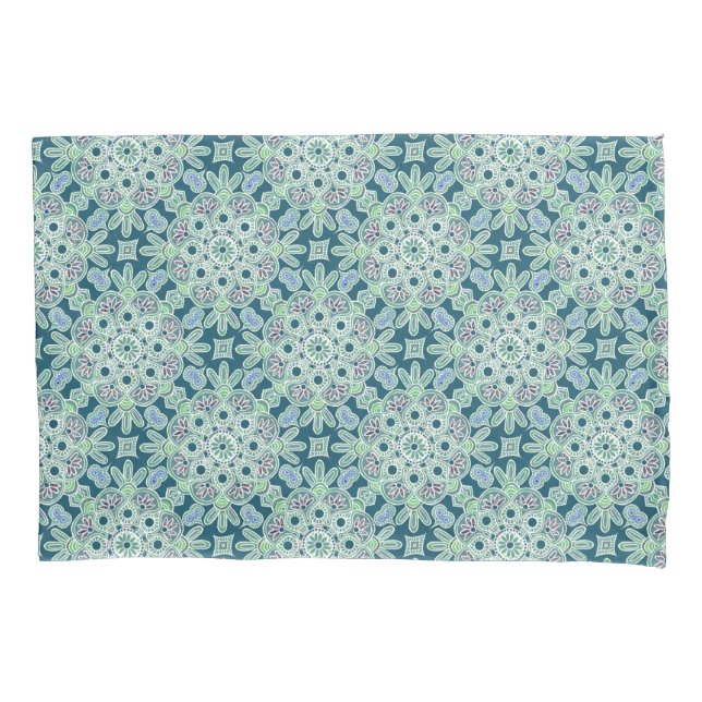 Travesseiro das Medalhões Verdes (Frente)