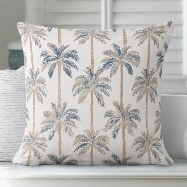 Travesseiro de Almofada de Palmeira (Palm Tree Throw Pillow by Totally Coast)