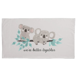 Travesseiro De Arte De Água Do Urso De Koala