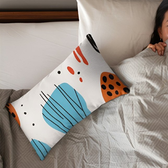 Travesseiro de padrão abstrato (Criador carregado)