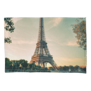 Travesseiro decorativo da torre Eiffel