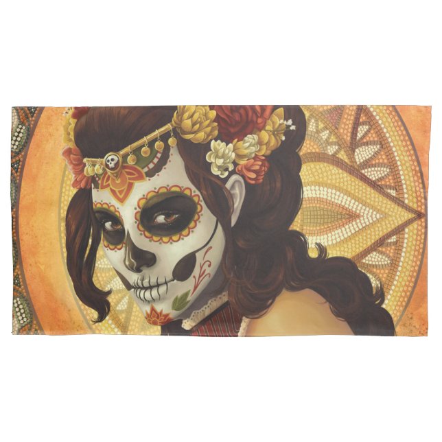 Travesseiro decorativo Dia De Los Muertos (Frente)