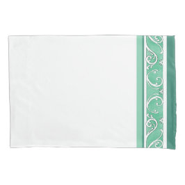 Travesseiro do Design de espiral verde