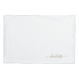 Travesseiro Dourado personalizado