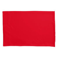 Travesseiro Standard Tamanho do Solteiro Vermelho