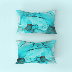 Travesseiro Turquoise Abstrato