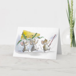 Trazendo O Cartão De Férias De Natal