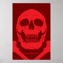 Treasure Island Literary Poster
