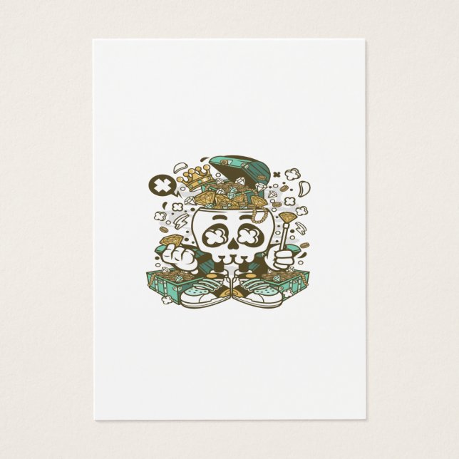 Treasure Skull Head (Frente)