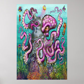 Treasure Tentacle Poster