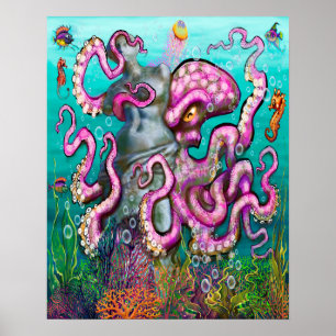 Treasure Tentacle Poster